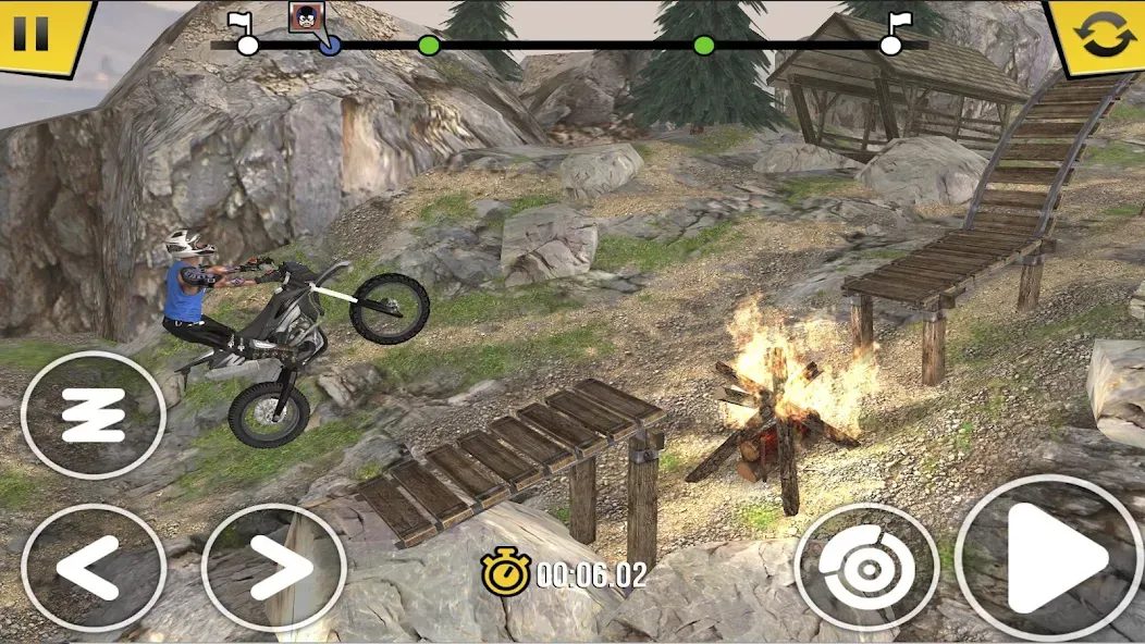 Trial Xtreme 4 Bike Racing [MOD: безлимитные деньги и топливо] последняя версия — скриншот 5