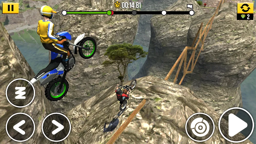 Trial Xtreme Legends [MOD: безлимитные деньги и топовый байк] последняя версия — скриншот 1