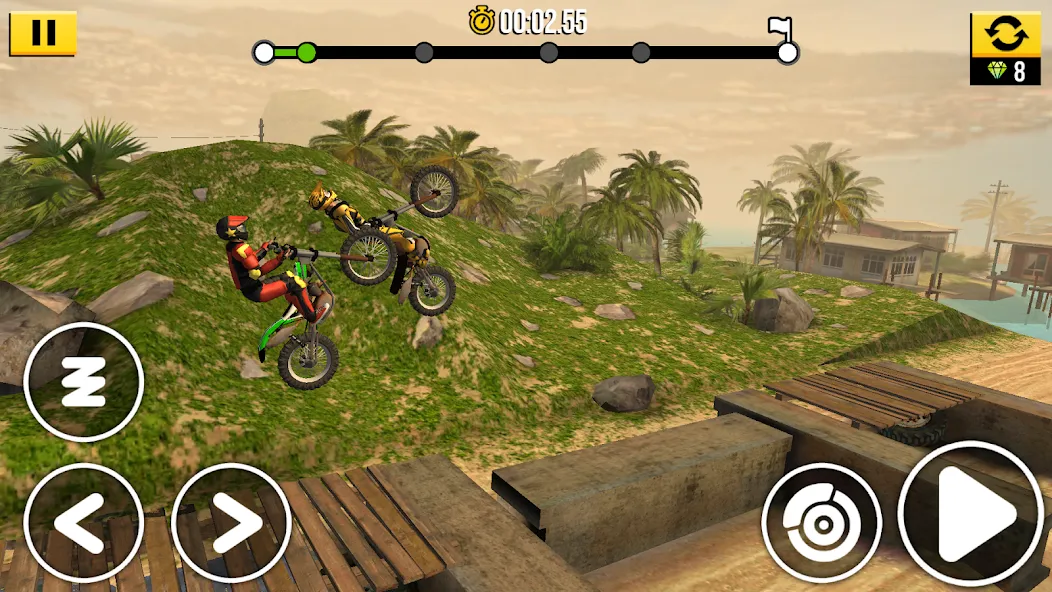 Trial Xtreme Legends [MOD: безлимитные деньги и топовый байк] последняя версия — скриншот 4