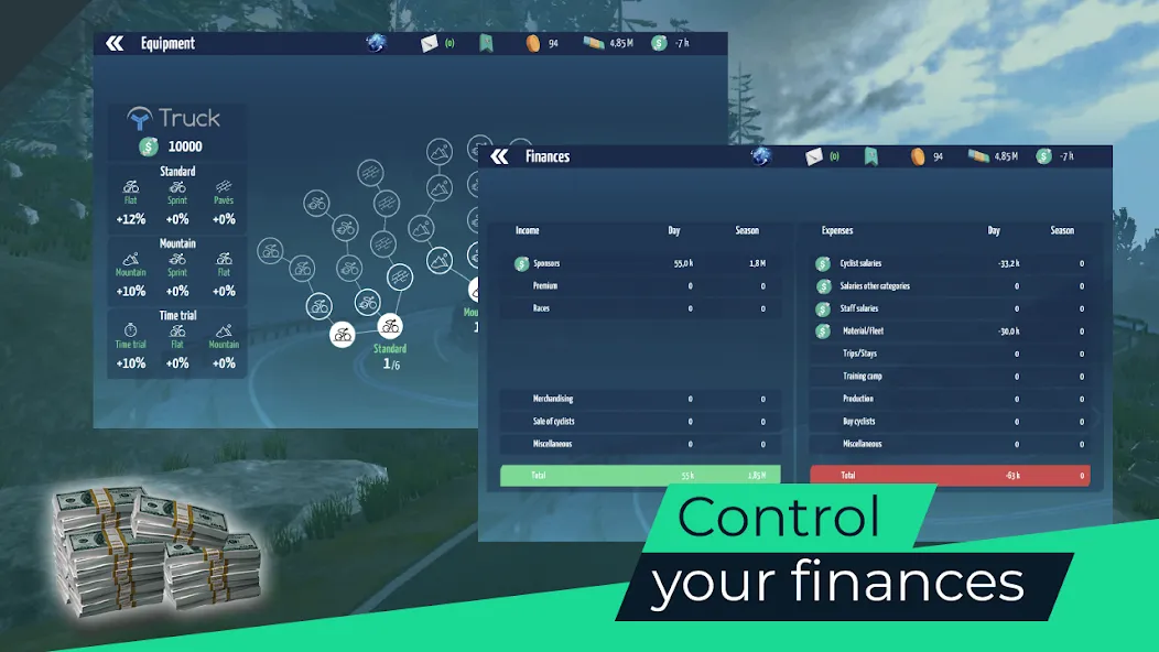 Live Cycling Manager 2023 [MOD: безлимитные деньги и энергия] (Бесплатно / APK) — скриншот 5