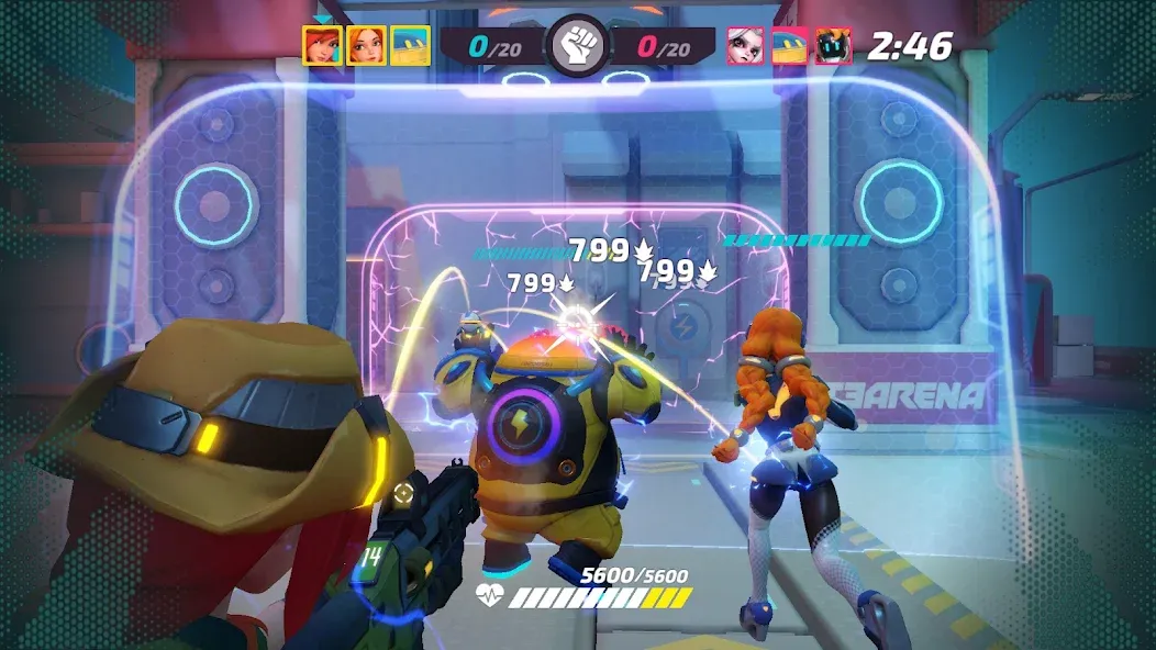 T3 Arena [MOD: безлимитные ресурсы и усиленные герои] (Бесплатно / APK) — скриншот 1
