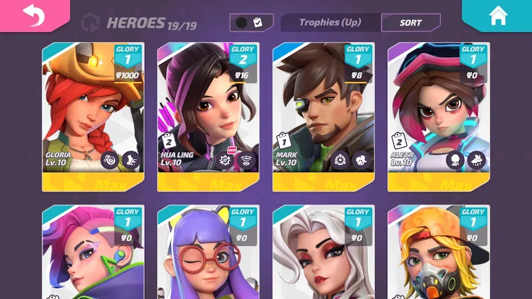 T3 Arena [MOD: безлимитные ресурсы и усиленные герои] (Бесплатно / APK) — скриншот 3
