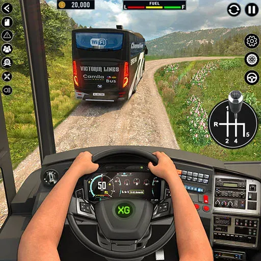Скачать City Bus Simulator - Bus Drive [MOD: безлимитные деньги и топливо] на телефон — скриншот 1