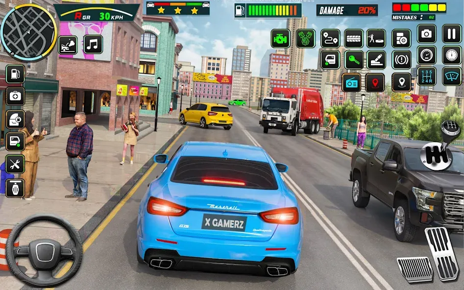 City Car Driving - Car Games [MOD: безлимитные деньги и все машины] последняя версия — скриншот 3