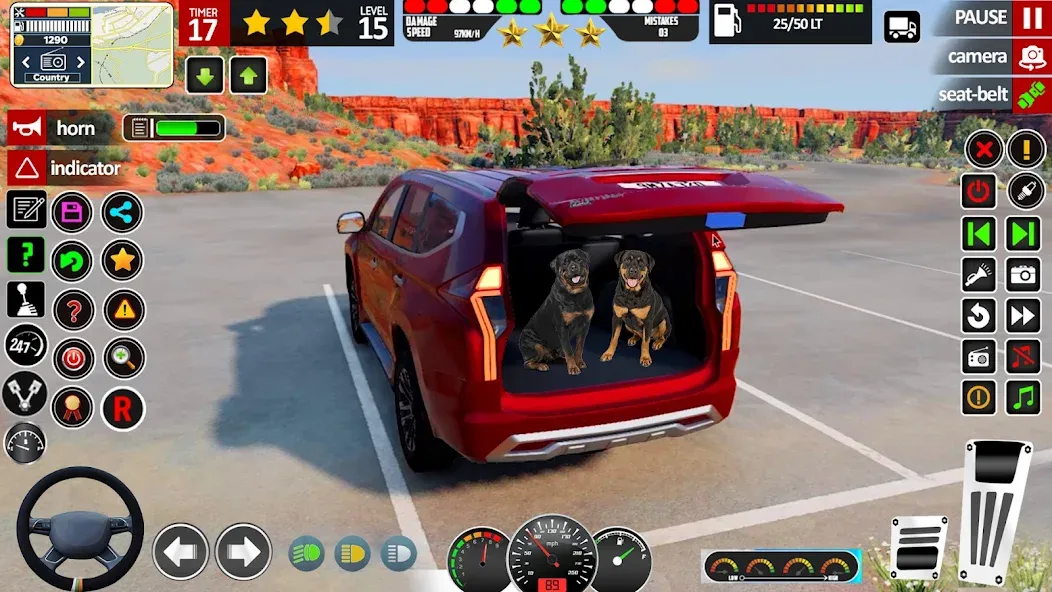 School Car Game 3d Car Driving [MOD: безлимитные деньги и все машины открыты] (Бесплатно / APK) — скриншот 2
