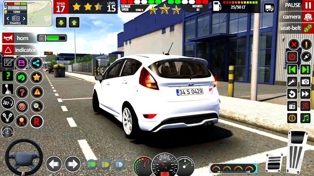 School Car Game 3d Car Driving [MOD: безлимитные деньги и все машины открыты] (Бесплатно / APK) — скриншот 3