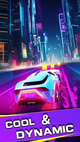 Beat Racing:Car&Music game [MOD: безлимитные деньги и все машины] (Бесплатно / APK) — скриншот 1