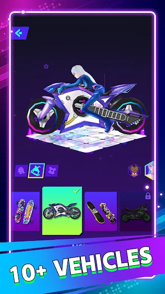 Взломанная Beat Dancing EDM:music game [MOD: безлимитные деньги и все песни открыты] на Андроид — скриншот 4