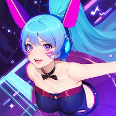 Взломанная Beat Dancing EDM:music game [MOD: безлимитные деньги и все песни открыты] на Андроид