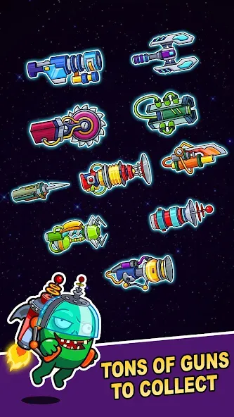 Space Survival: Zombie Attack [MOD: безлимитные ресурсы и усиленное оружие] на Андроид — скриншот 5