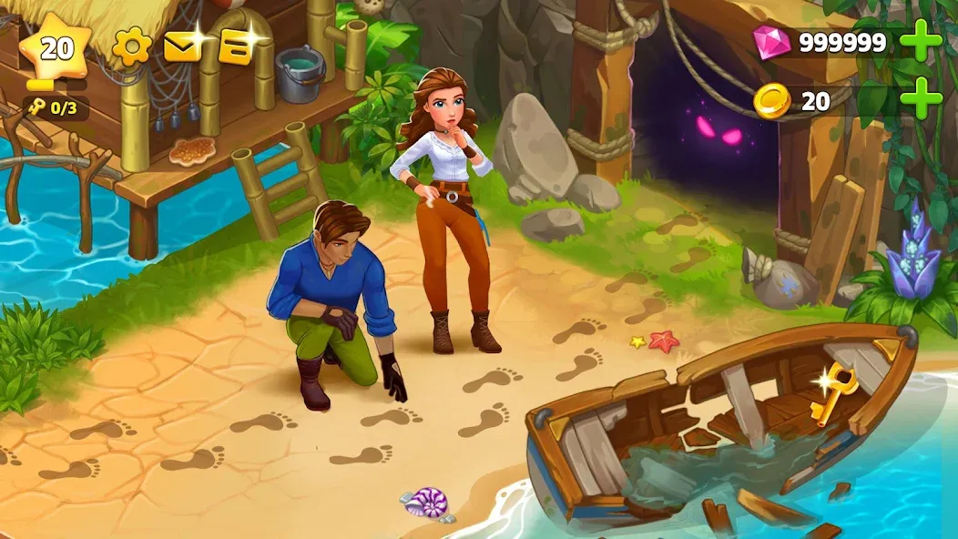 Island Hoppers: Jungle Farm [MOD: безлимитные ресурсы и ускоренное строительство] (Бесплатно / APK) — скриншот 3