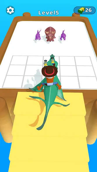 Скачать Monster Catch Run [MOD: безлимитные монеты и все монстры] на телефон — скриншот 2