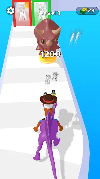 Скачать Monster Catch Run [MOD: безлимитные монеты и все монстры] на телефон — скриншот 4