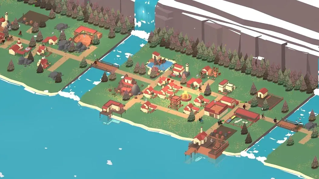 The Bonfire 2 Uncharted Shores [MOD: безлимитные ресурсы и открыты все здания] — Скачать бесплатно (APK) — скриншот 1