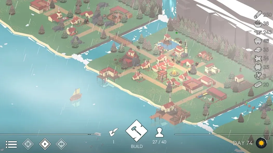 The Bonfire 2 Uncharted Shores [MOD: безлимитные ресурсы и открыты все здания] — Скачать бесплатно (APK) — скриншот 3
