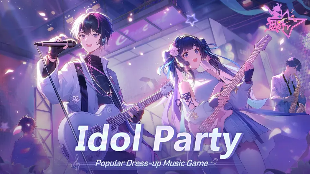 Взломанная Idol Party [MOD: безлимитные монеты и все наряды] на Андроид — скриншот 1