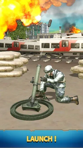 Cannon Attack [MOD: мощные пушки и бесконечные боеприпасы] — Скачать бесплатно (APK) — скриншот 1