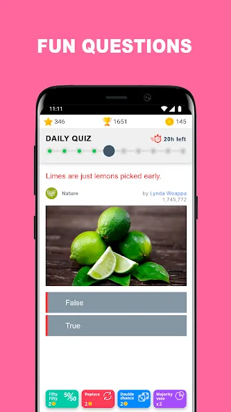 QuizzClub. Quiz & Trivia game [MOD: безлимитные подсказки и жизни] на Андроид — скриншот 2