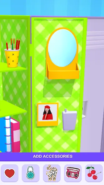 DIY Locker 3D [MOD: разблокированы все шкафчики и уровни] последняя версия — скриншот 2