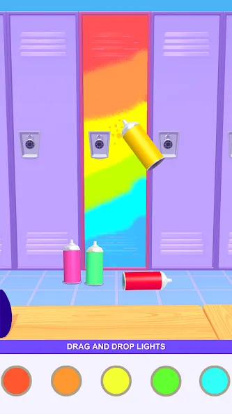 DIY Locker 3D [MOD: разблокированы все шкафчики и уровни] последняя версия — скриншот 3