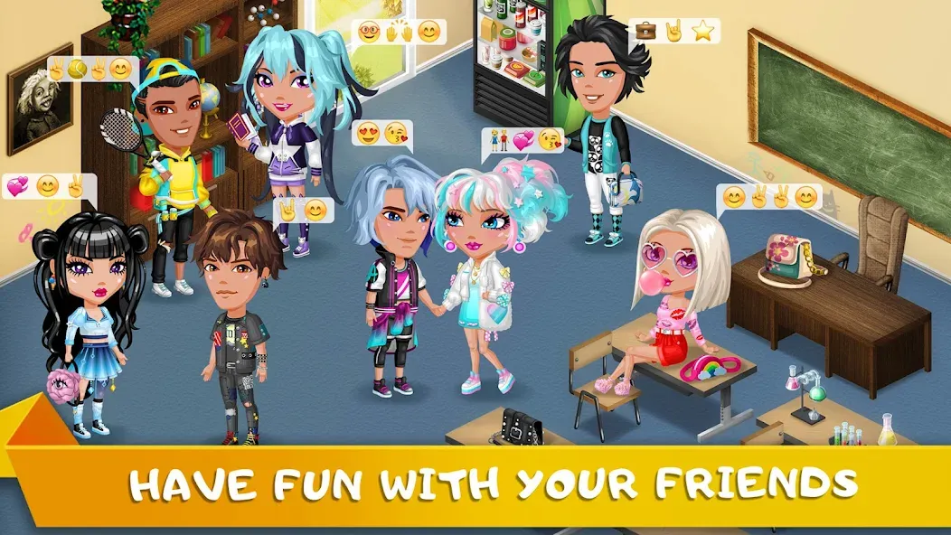 Взломанная Avatar Life - Love Metaverse [MOD: безлимитные деньги и премиум доступ] на Андроид — скриншот 3