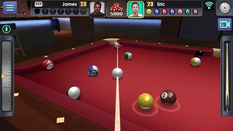 3D Pool Ball [MOD: безлимитные монеты и все столы открыты] на Андроид — скриншот 3