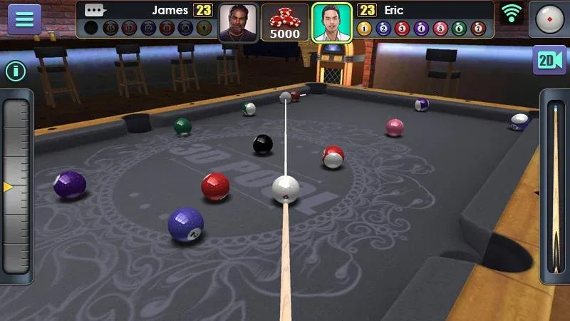 3D Pool Ball [MOD: безлимитные монеты и все столы открыты] на Андроид — скриншот 5