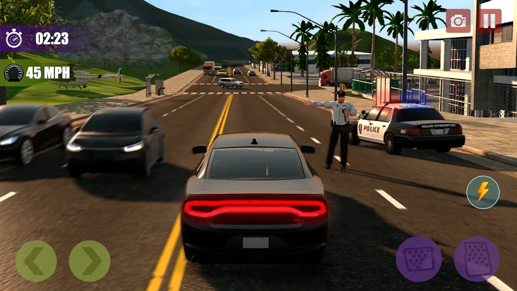 Drive Simulator: Traffic Race [MOD: безлимитные деньги и все машины открыты] на Андроид — скриншот 3