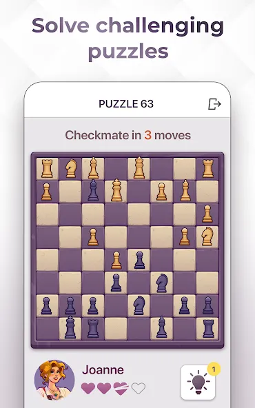 Chess Royale - Play and Learn [MOD: шахматные победы без ограничений] — Скачать бесплатно (APK) — скриншот 3