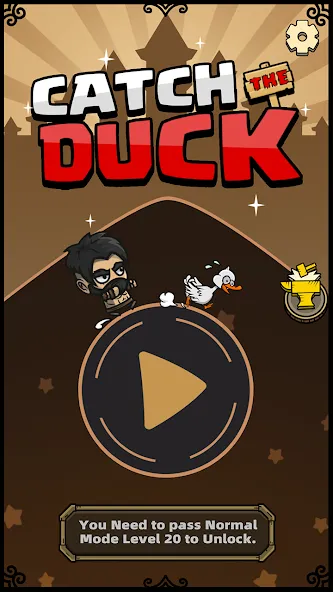 Catch The Duck [MOD: бесконечные жизни и подсказки] на Андроид — скриншот 1