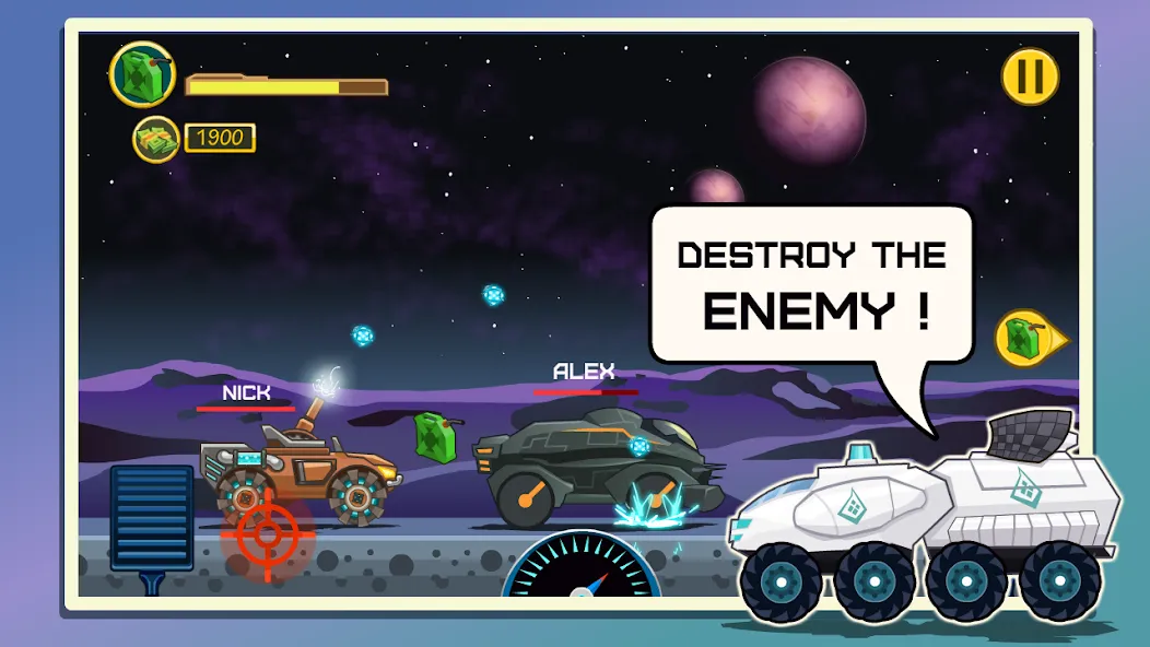 Скачать взлом Mad Hill Racing: Bluetooth [MOD: много денег и открыты трассы] — скриншот 2