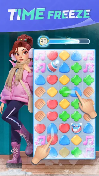 Скачать Yalla Match - Vogue Star [MOD: безлимитные монеты и открытые наряды] — скриншот 3
