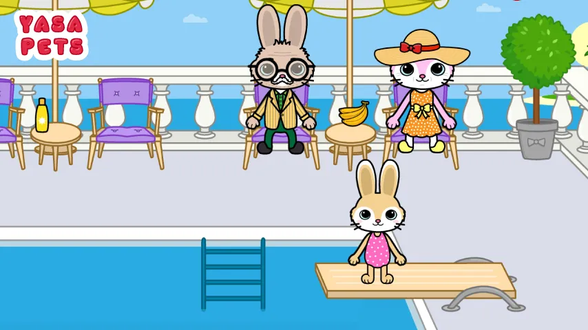 Скачать Yasa Pets Hotel [MOD: все номера и питомцы открыты] — скриншот 4