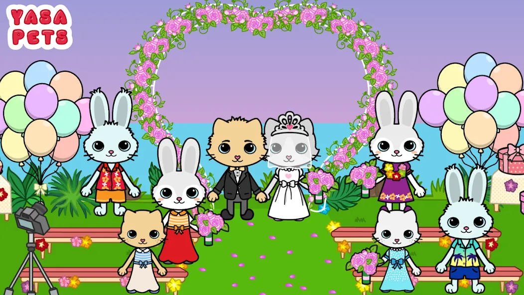 Скачать взлом Yasa Pets Island [MOD: безлимитные деньги и всё открыто] — скриншот 1