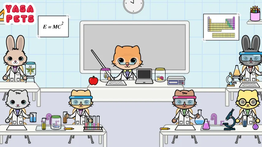 Скачать Yasa Pets School [MOD: безлимитные деньги и все предметы] — скриншот 1
