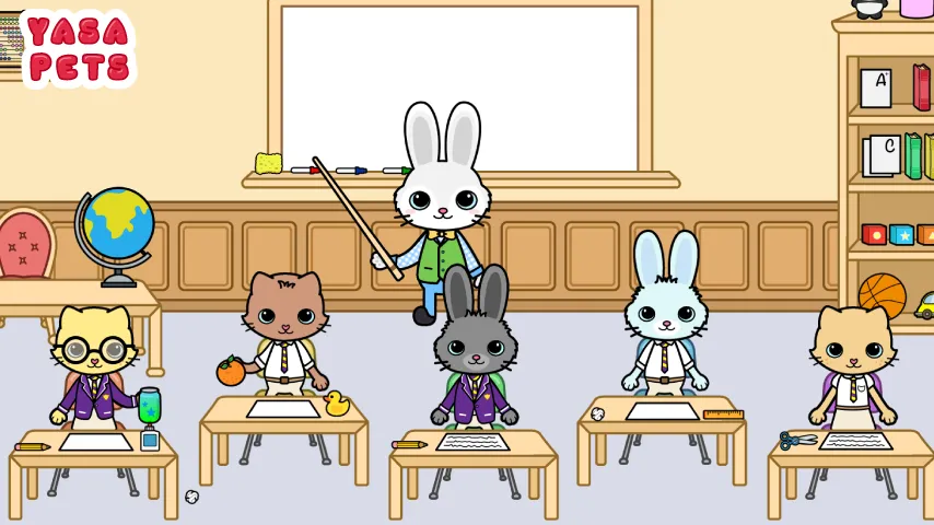 Скачать Yasa Pets School [MOD: безлимитные деньги и все предметы] — скриншот 2