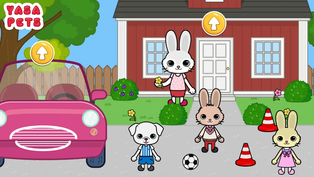 Yasa Pets Town [MOD: все персонажи и локации открыты] последняя версия — скриншот 1