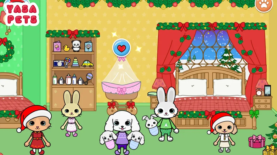 Скачать взлом Yasa Pets Christmas [MOD: все подарки открыты без рекламы] — скриншот 4