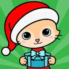 Скачать взлом Yasa Pets Christmas [MOD: все подарки открыты без рекламы]