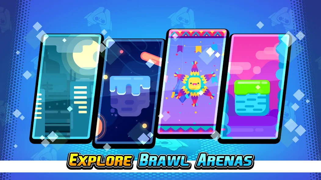 Gravity Brawl: Hero Shooter [MOD: бесконечные патроны и энергия] на Андроид — скриншот 3