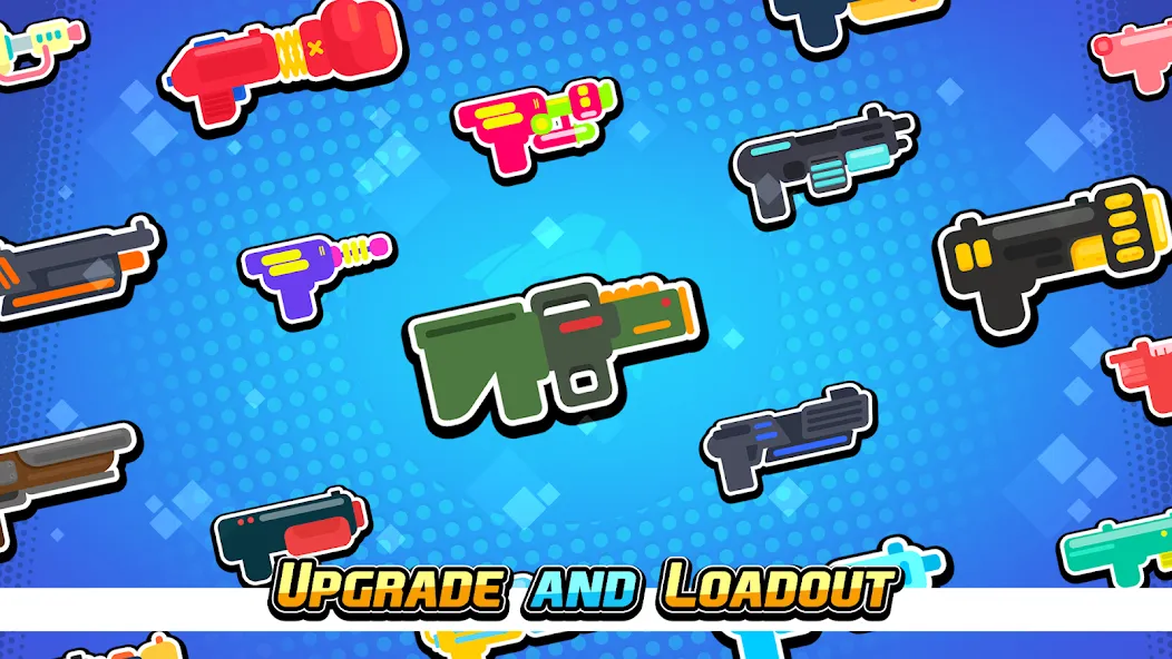 Gravity Brawl: Hero Shooter [MOD: бесконечные патроны и энергия] на Андроид — скриншот 5
