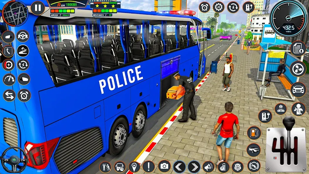 City Bus Simulator Bus Game 3D [MOD: безлимитные деньги и топливо] последняя версия — скриншот 2