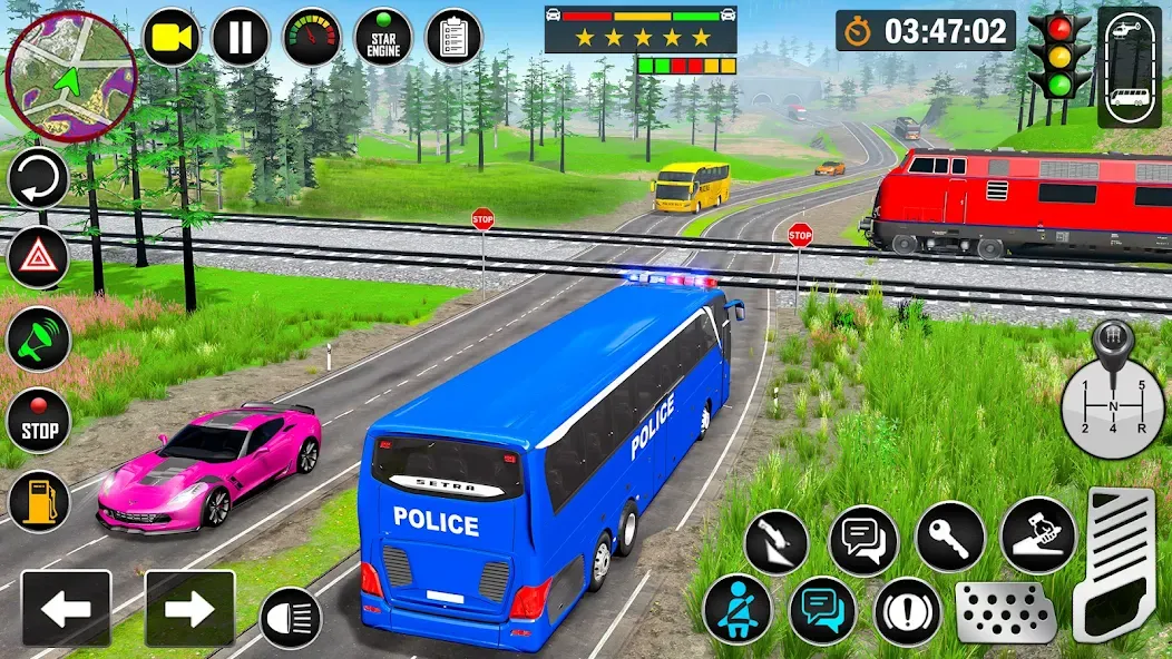 City Bus Simulator Bus Game 3D [MOD: безлимитные деньги и топливо] последняя версия — скриншот 4