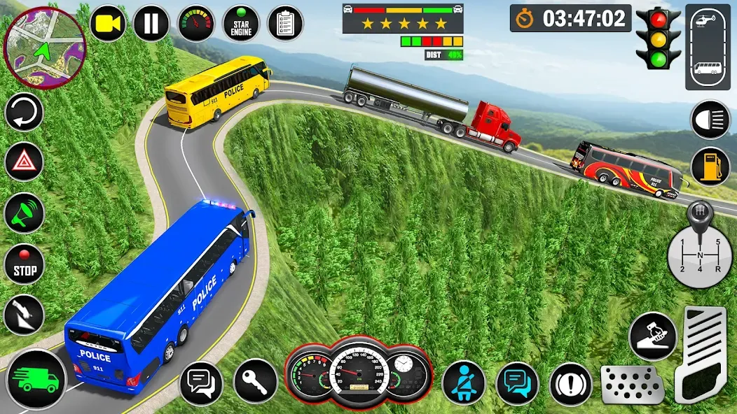 City Bus Simulator Bus Game 3D [MOD: безлимитные деньги и топливо] последняя версия — скриншот 5