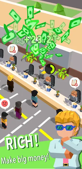 Idle Rescue Tycoon [MOD: бесконечные деньги и ускорение спасения] последняя версия — скриншот 2
