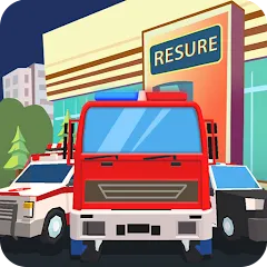 Idle Rescue Tycoon [MOD: бесконечные деньги и ускорение спасения] последняя версия