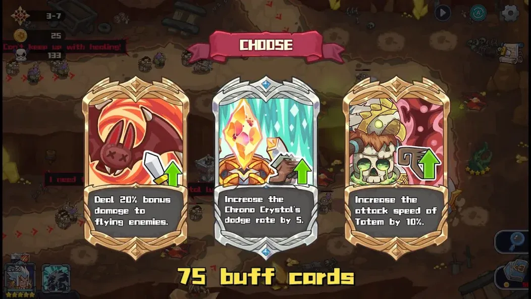 Chrono Crystal - Tower Defense [MOD: безлимитные монеты и кристаллы] (Бесплатно / APK) — скриншот 5