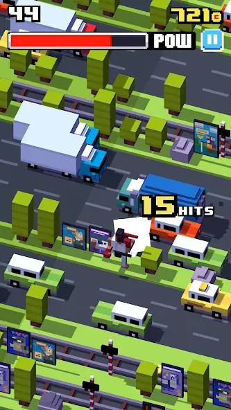 Скачать взлом Crossy Road [MOD: бесконечные монеты и разблокированы персонажи] — скриншот 2