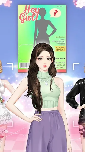 Скачать взлом Fashion City：Style&Dress Up [MOD: безлимитные деньги и алмазы] — скриншот 1