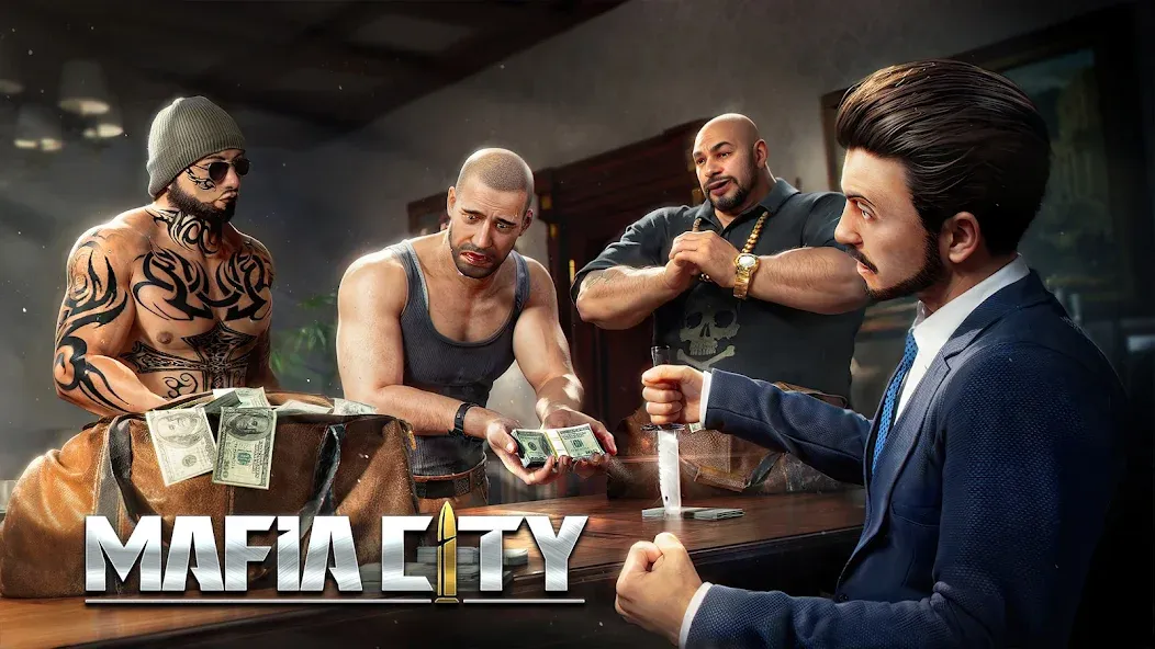 Скачать Mafia City [MOD: безлимитные деньги и ресурсы] — скриншот 1